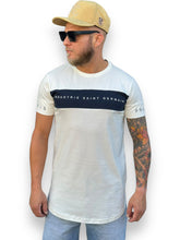 Camiseta Longline Paris Saint Germain Elegância e Conforto: Offwhite