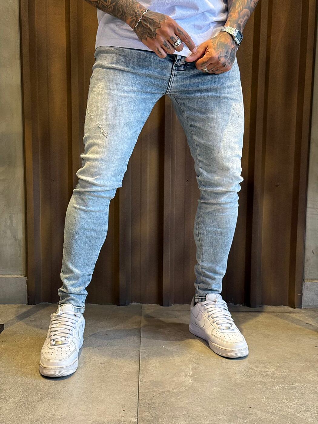Calça Jeans Skinny Estonada