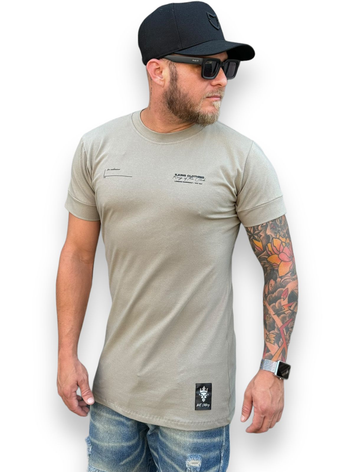 Camiseta Longline Alternative Dreams : Estilo com Originalidade e Atitude - Verde