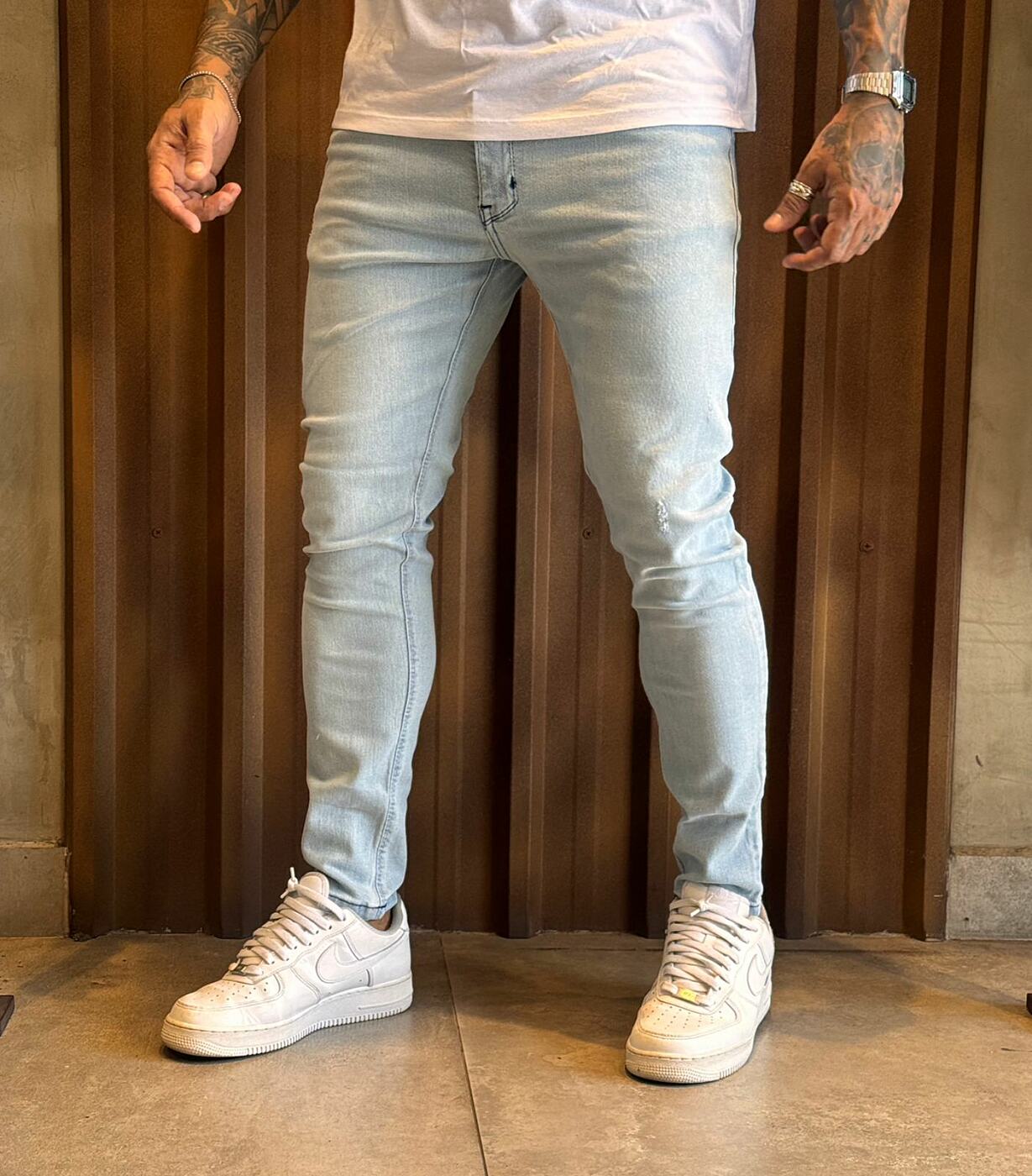 Calça Jeans Skinny Fit