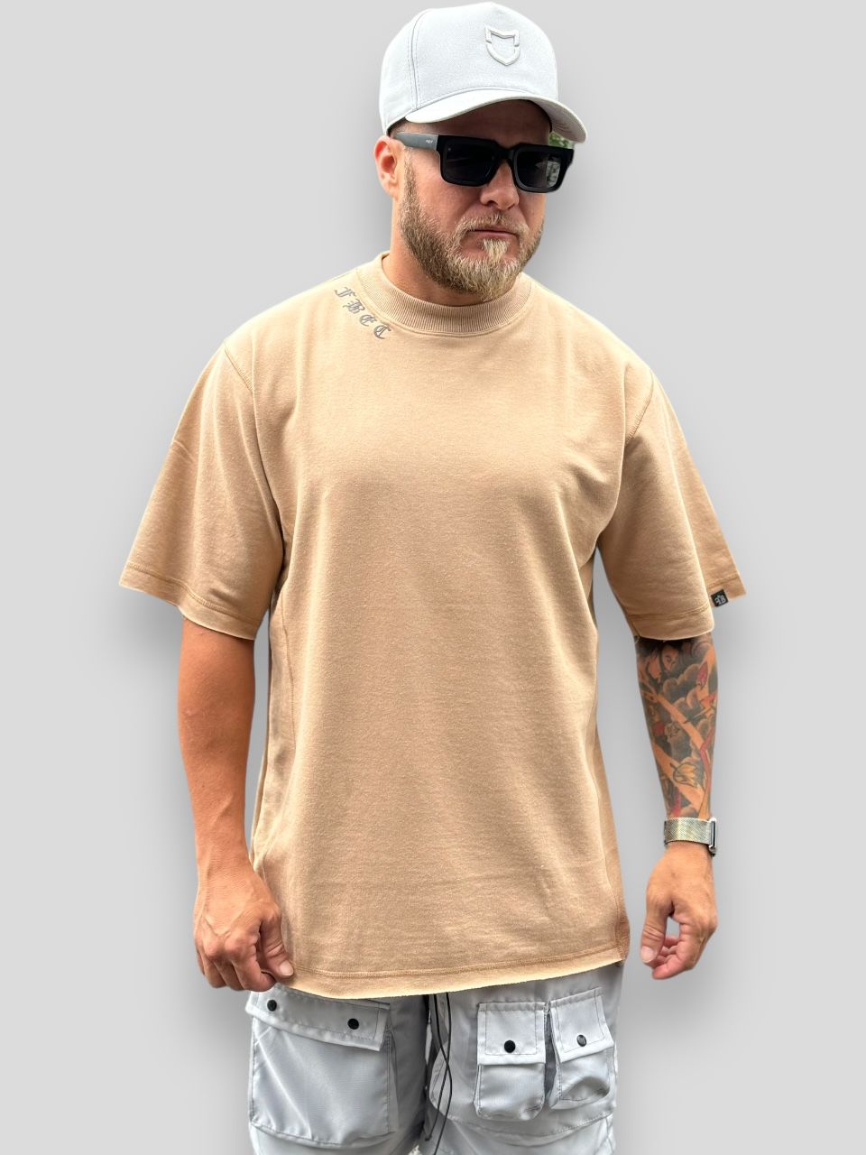 Camiseta Oversized FB Marrom