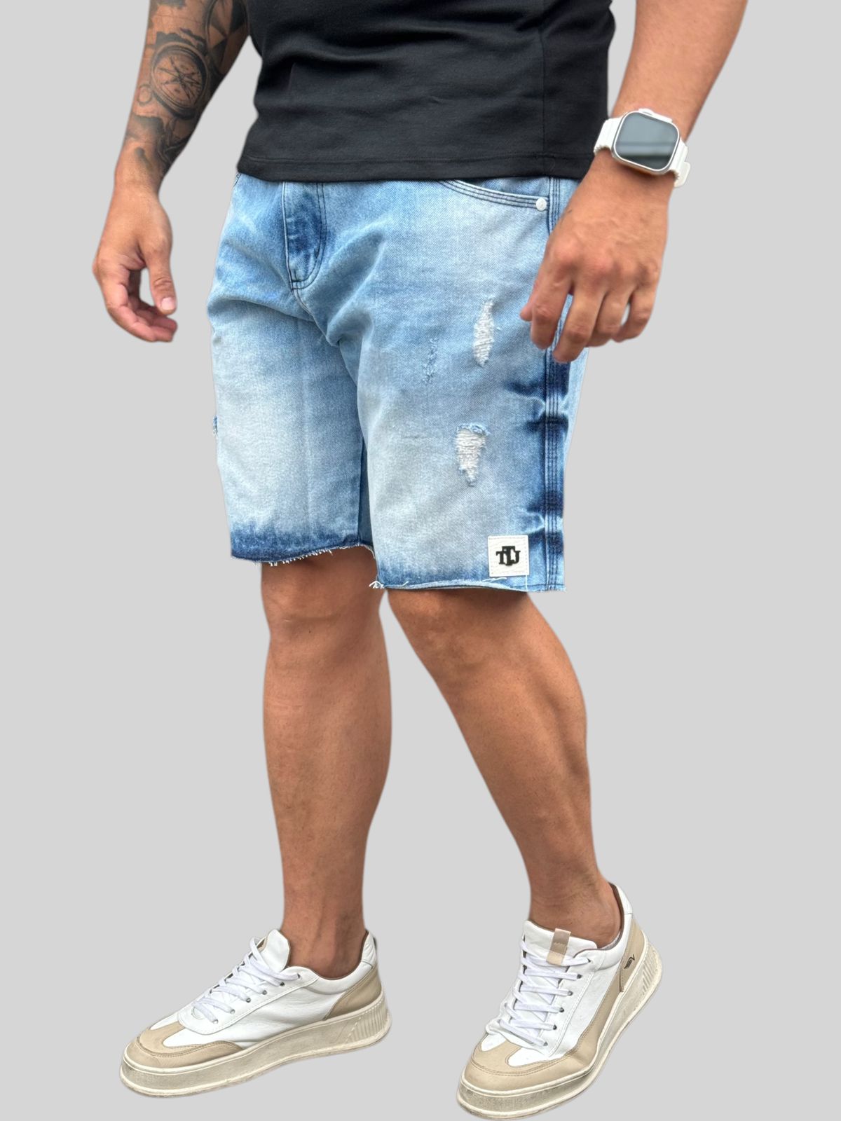 Bermuda Jeans Delave