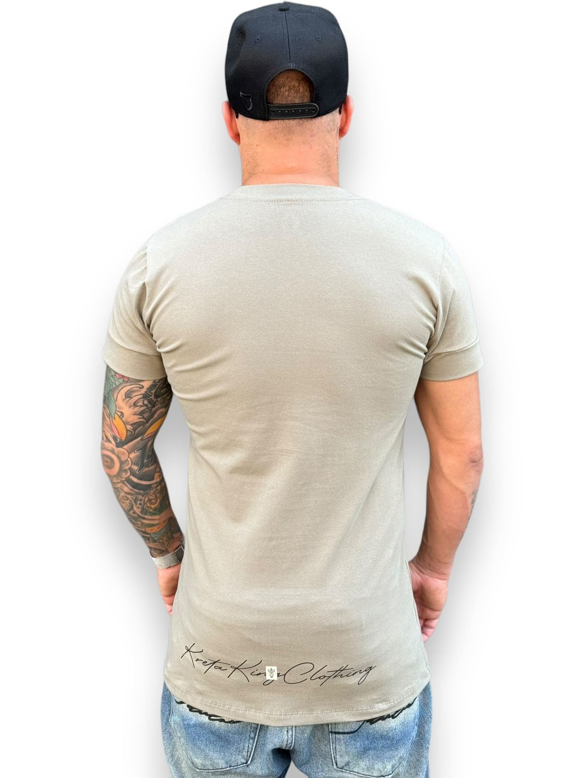 Camiseta Longline Alternative Dreams : Estilo com Originalidade e Atitude - Verde