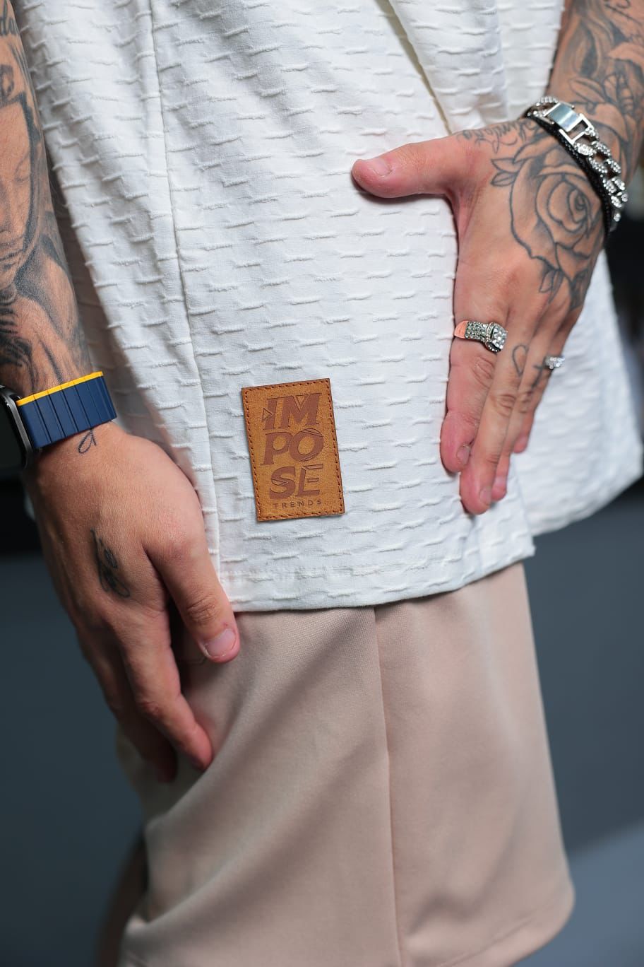 Conjunto Oversized Texturizado Com Tecido Diferenciado Impose
