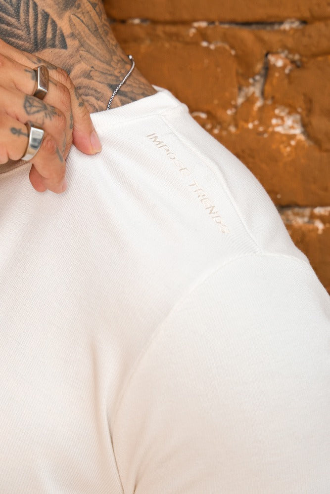 Camiseta Longline Canelada Premium Impose