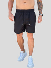 Bermuda Moda Praia Com Elastano Preta