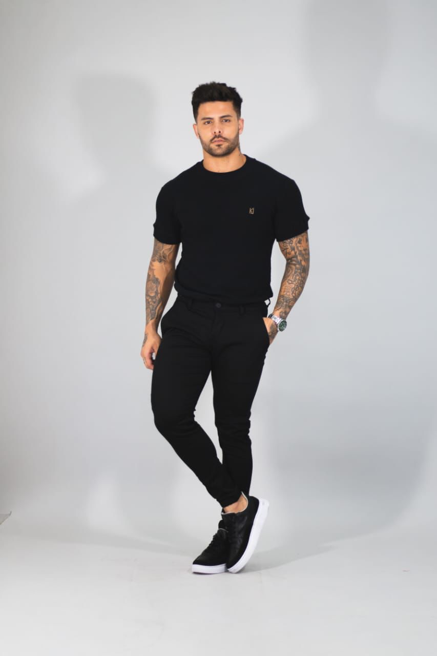 Camiseta Longline Texturizada KJ