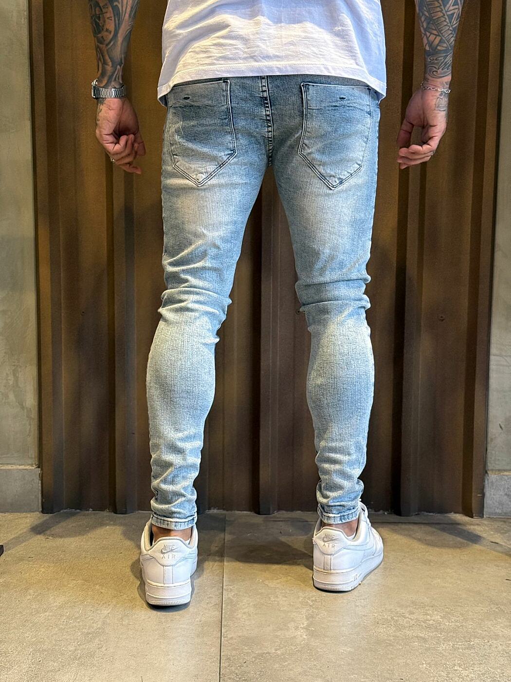 Calça Jeans Skinny Estonada