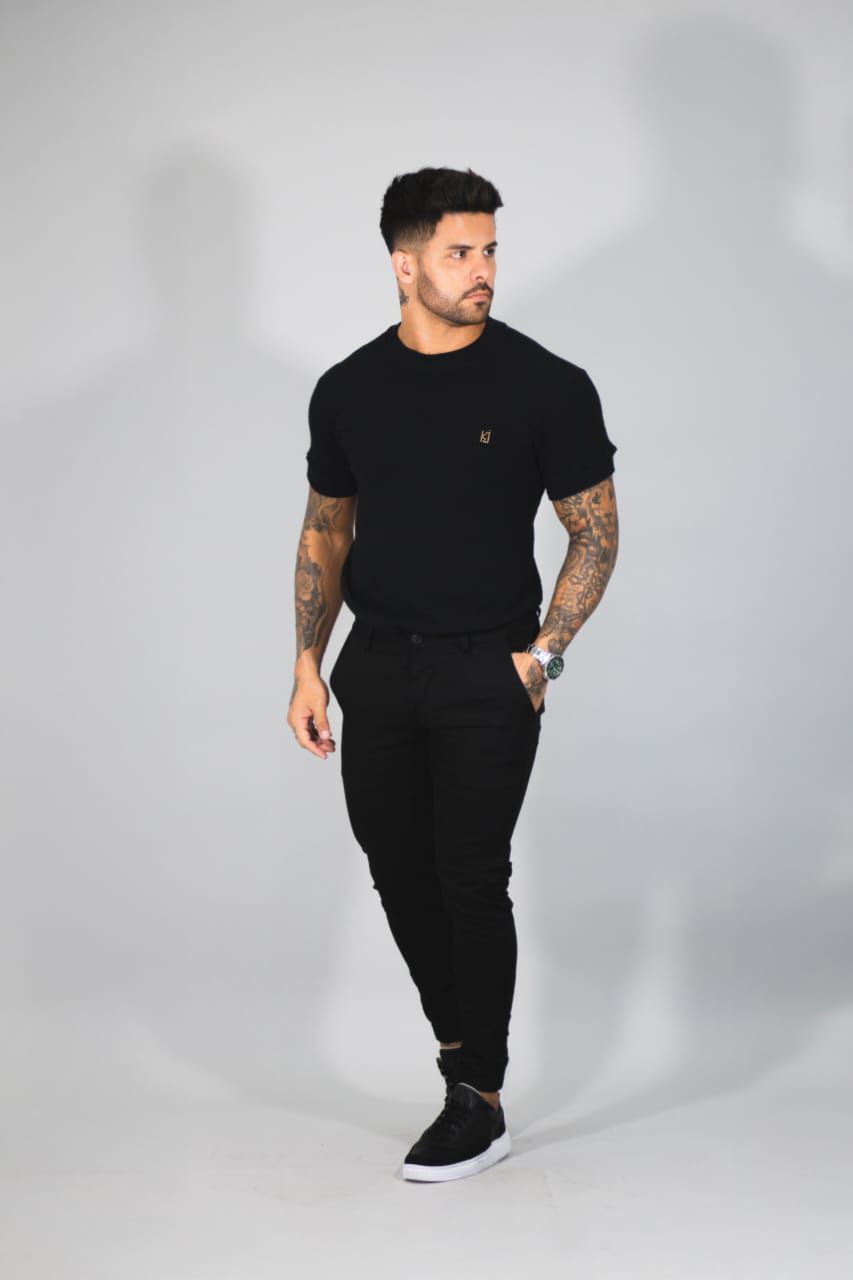 Camiseta Longline Texturizada KJ
