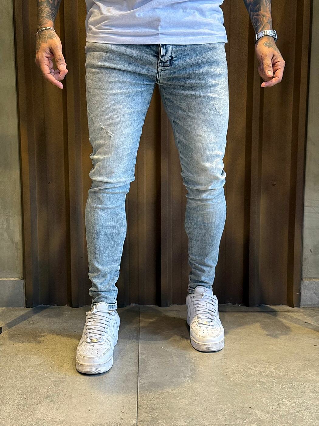 Calça Jeans Skinny Estonada