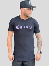 Camiseta Longline Culture Preta
