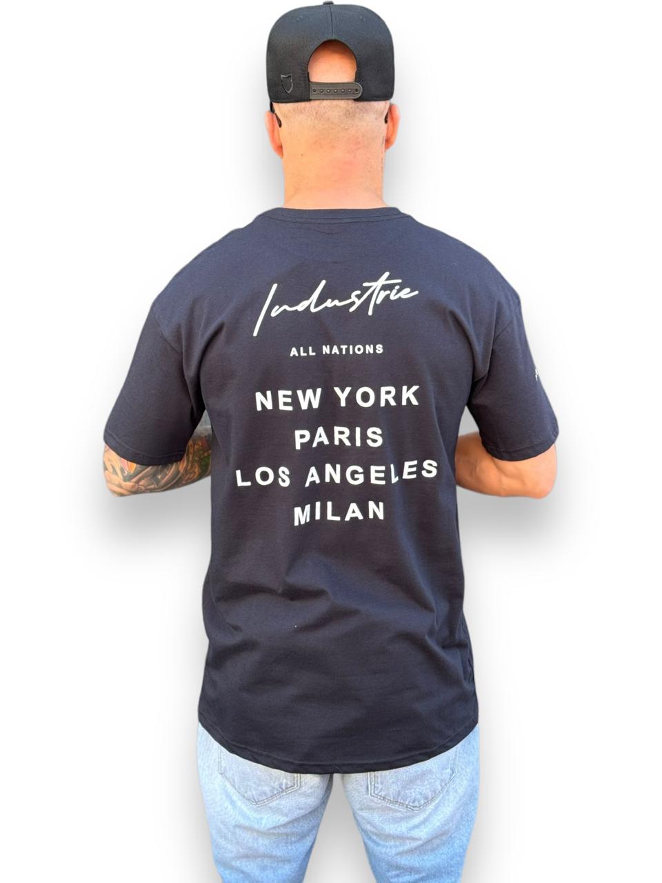 Camiseta Oversized Urbanidade Amplificada Preta