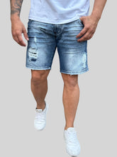Bermuda Jeans Premium Destroyer com Respingo: Atitude e Estilo Único