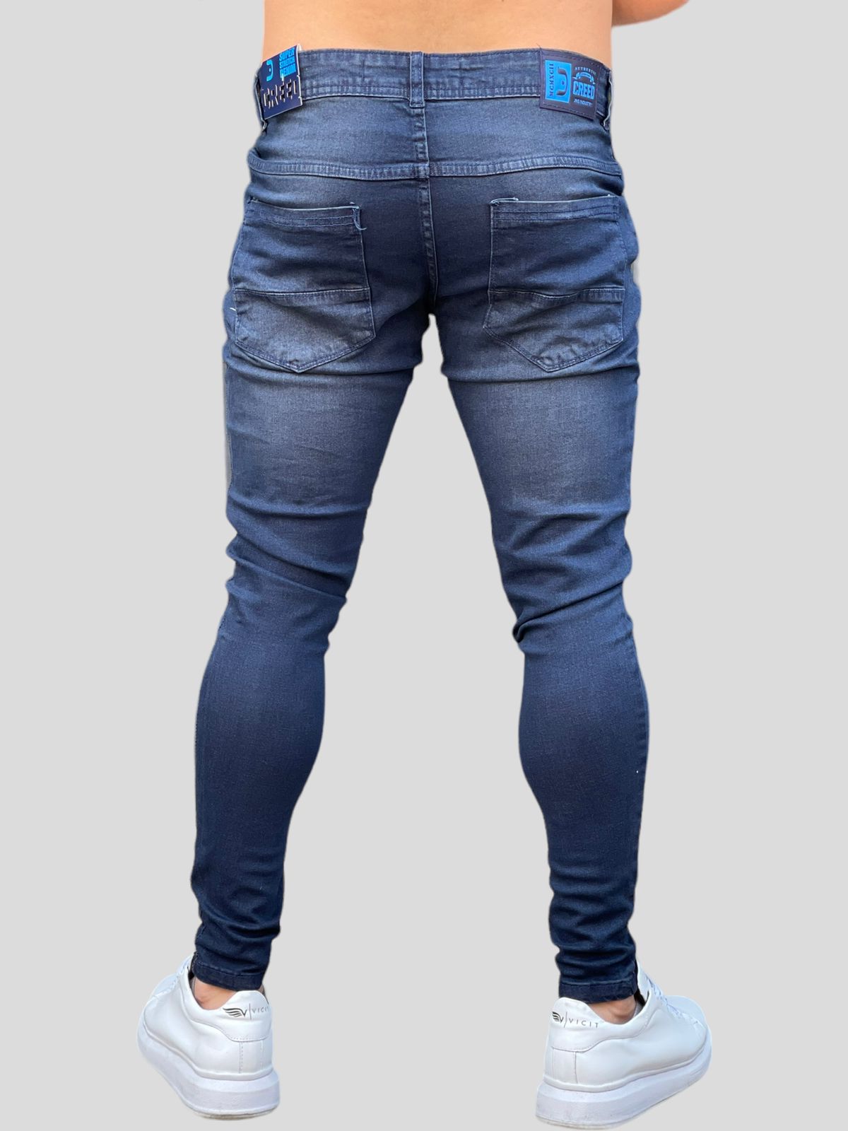 Calça Jeans Premium Lisa Escura