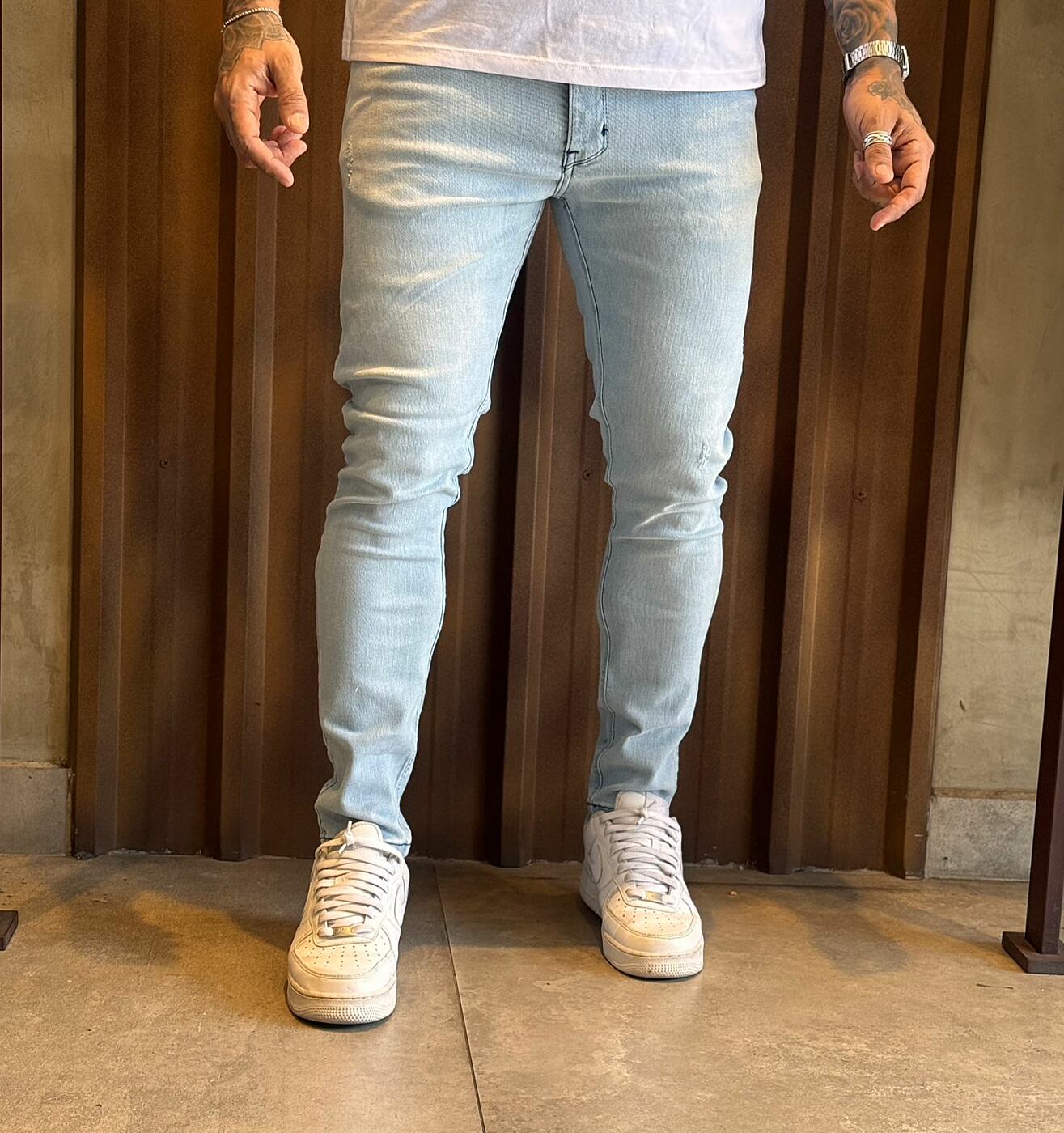 Calça Jeans Skinny Fit