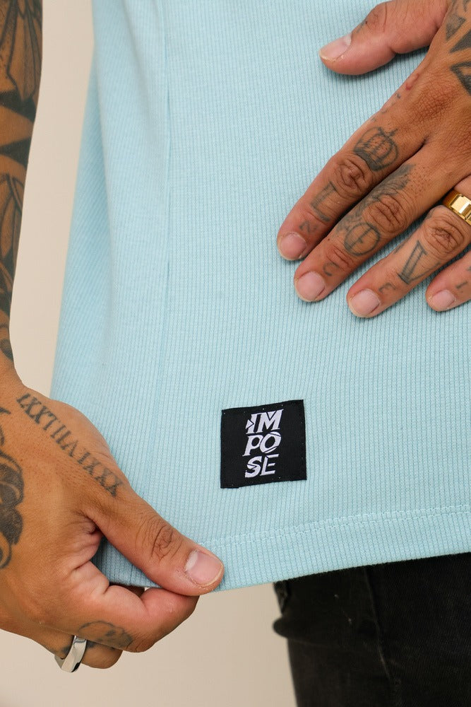 Camiseta Longline Canelada Premium Impose