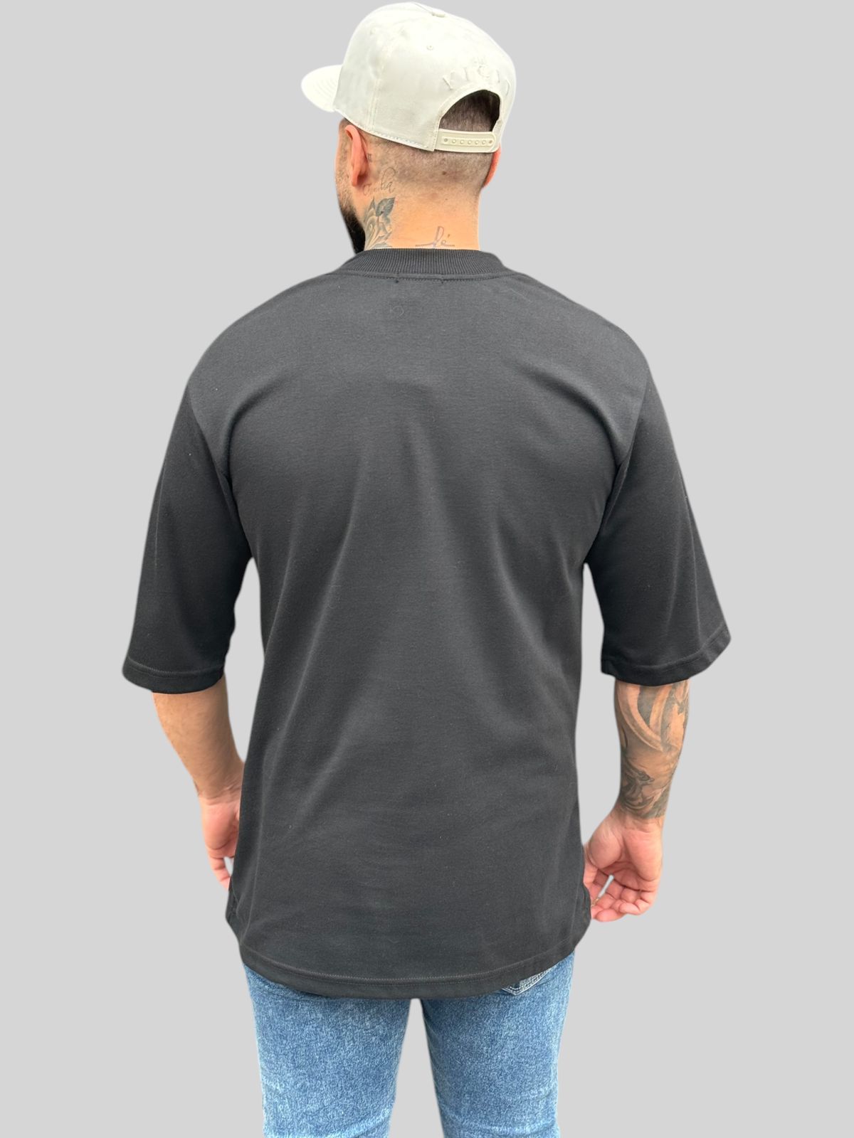 Camiseta Oversized Suedine