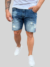 Bermuda Jeans Premium Destroyer: Estilo Descolado com Detalhes Modernos