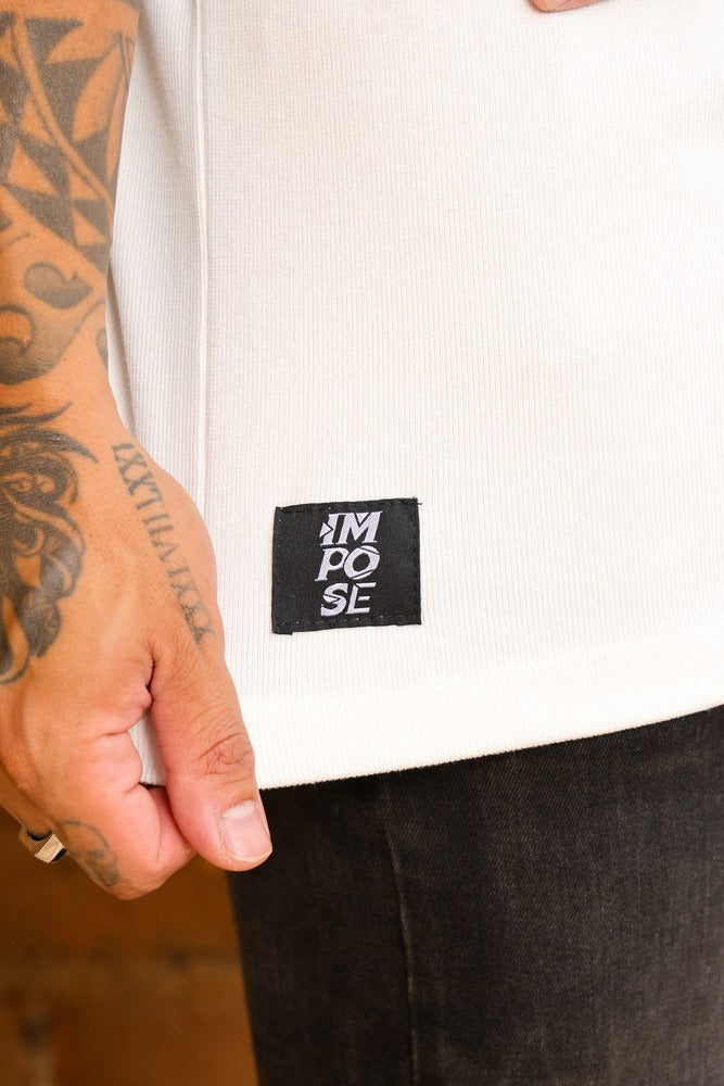 Camiseta Longline Canelada Premium Impose