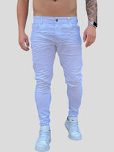 Calça Jeans Premium Branca Lisa