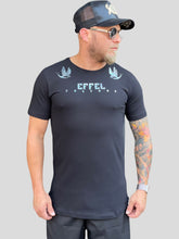 Camiseta Longline Effel Bird Preto