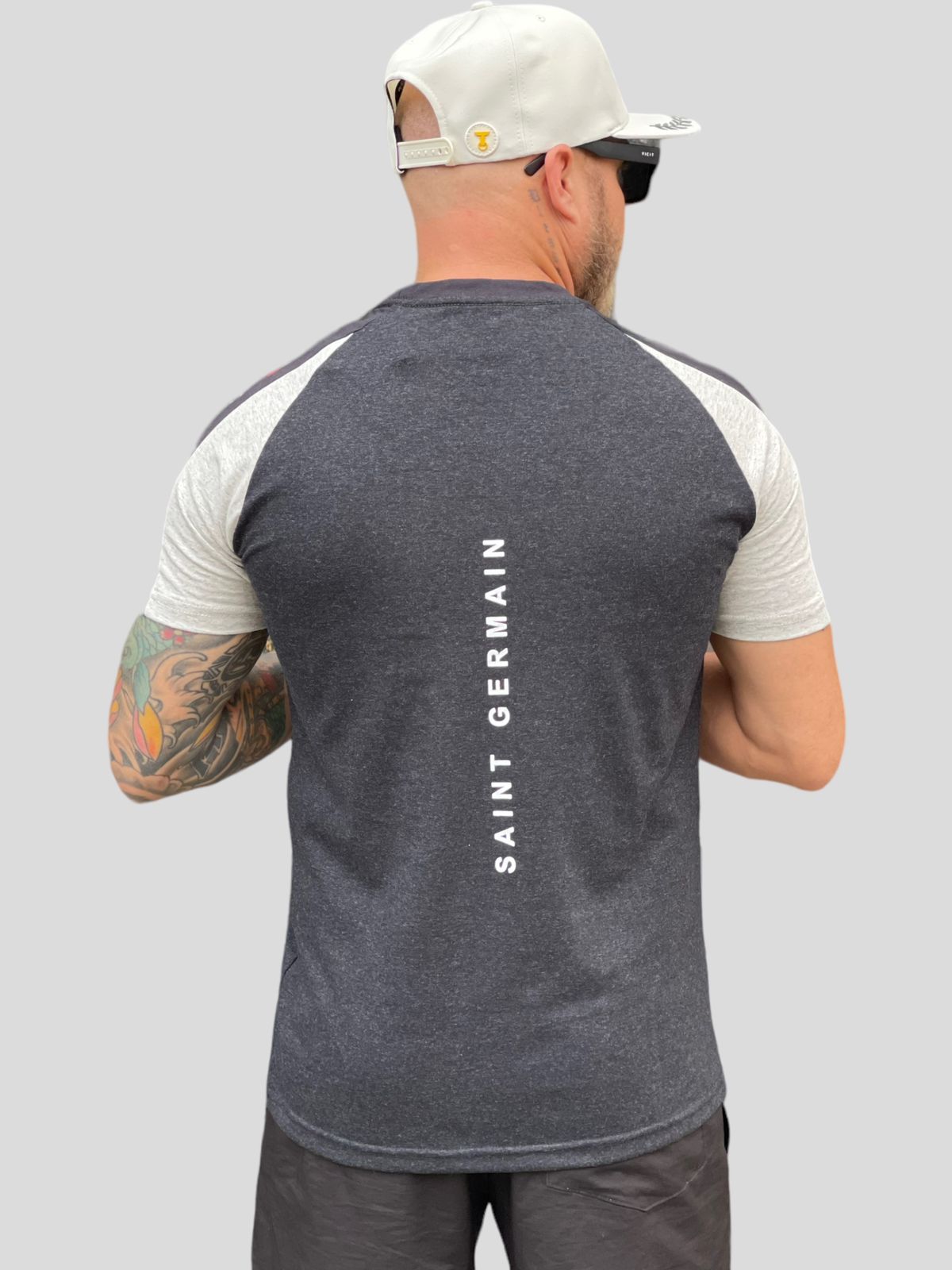 Camiseta T-Shirt Paris Cinza Mescla