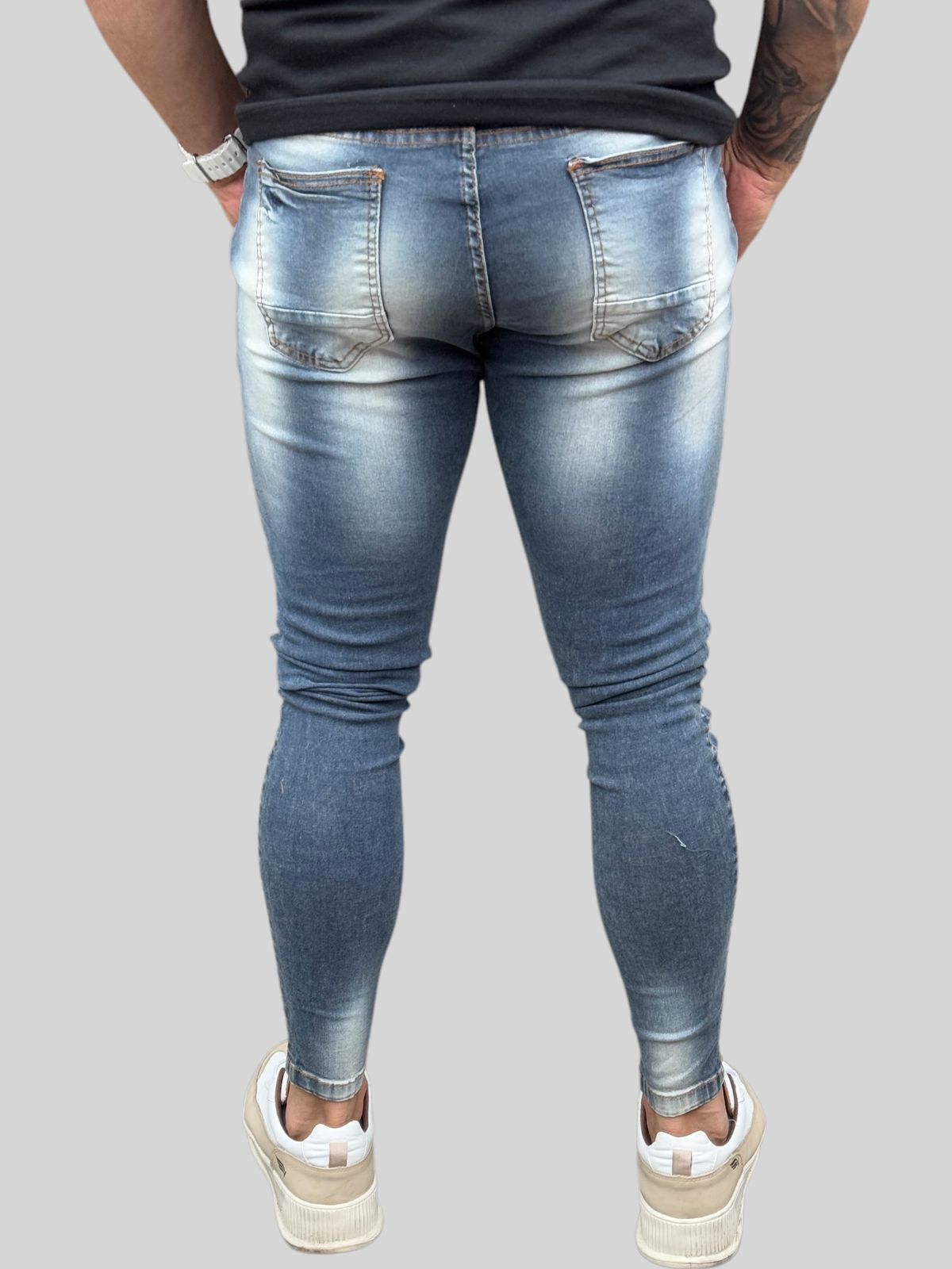 Calça Jeans Puido