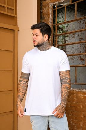 Camiseta Longline Canelada Premium Impose