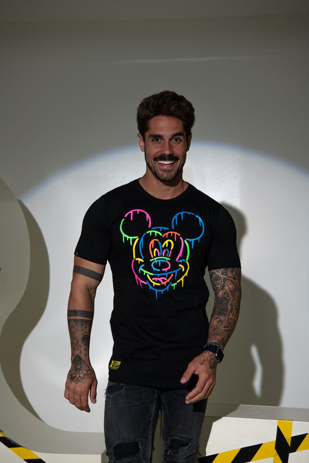 Camiseta Longline Mickey Modal