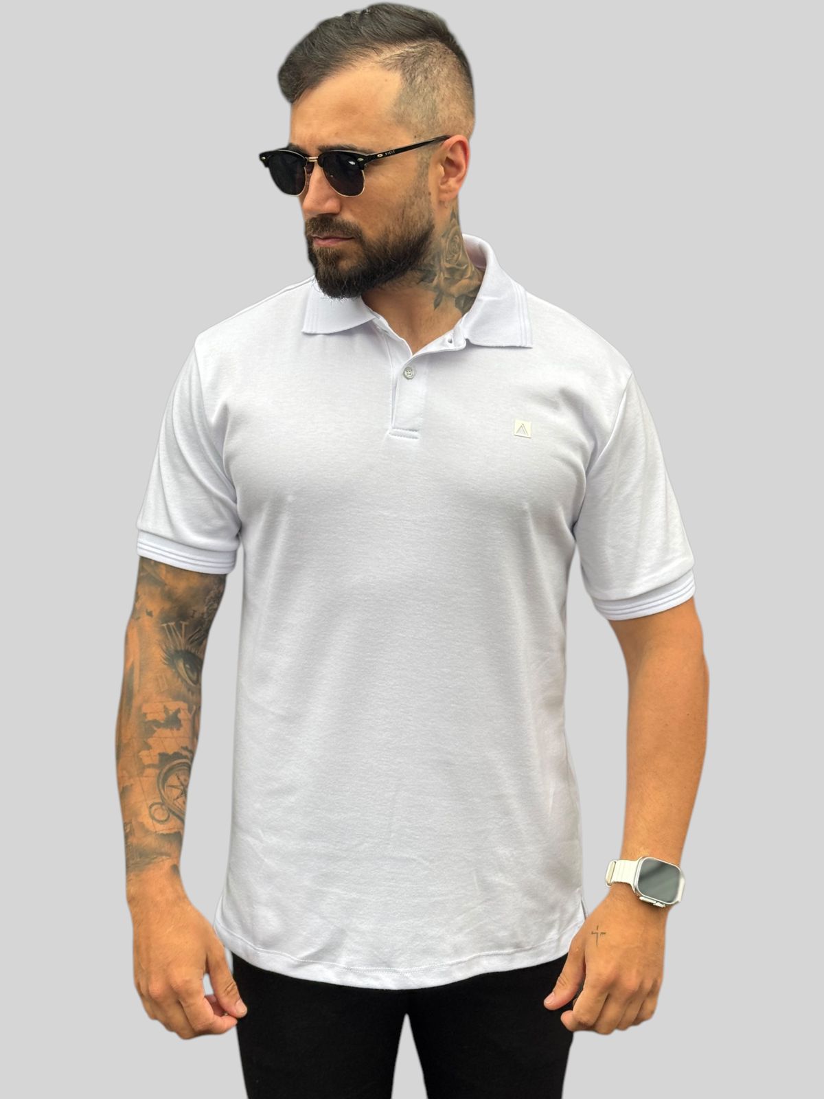 Camisa Polo Suedine