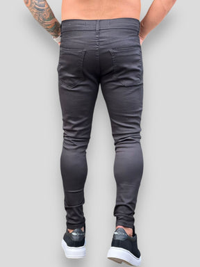 Calça Sarja Premium Destroyer Skinny Black: Estilo Urbano e Sofisticado