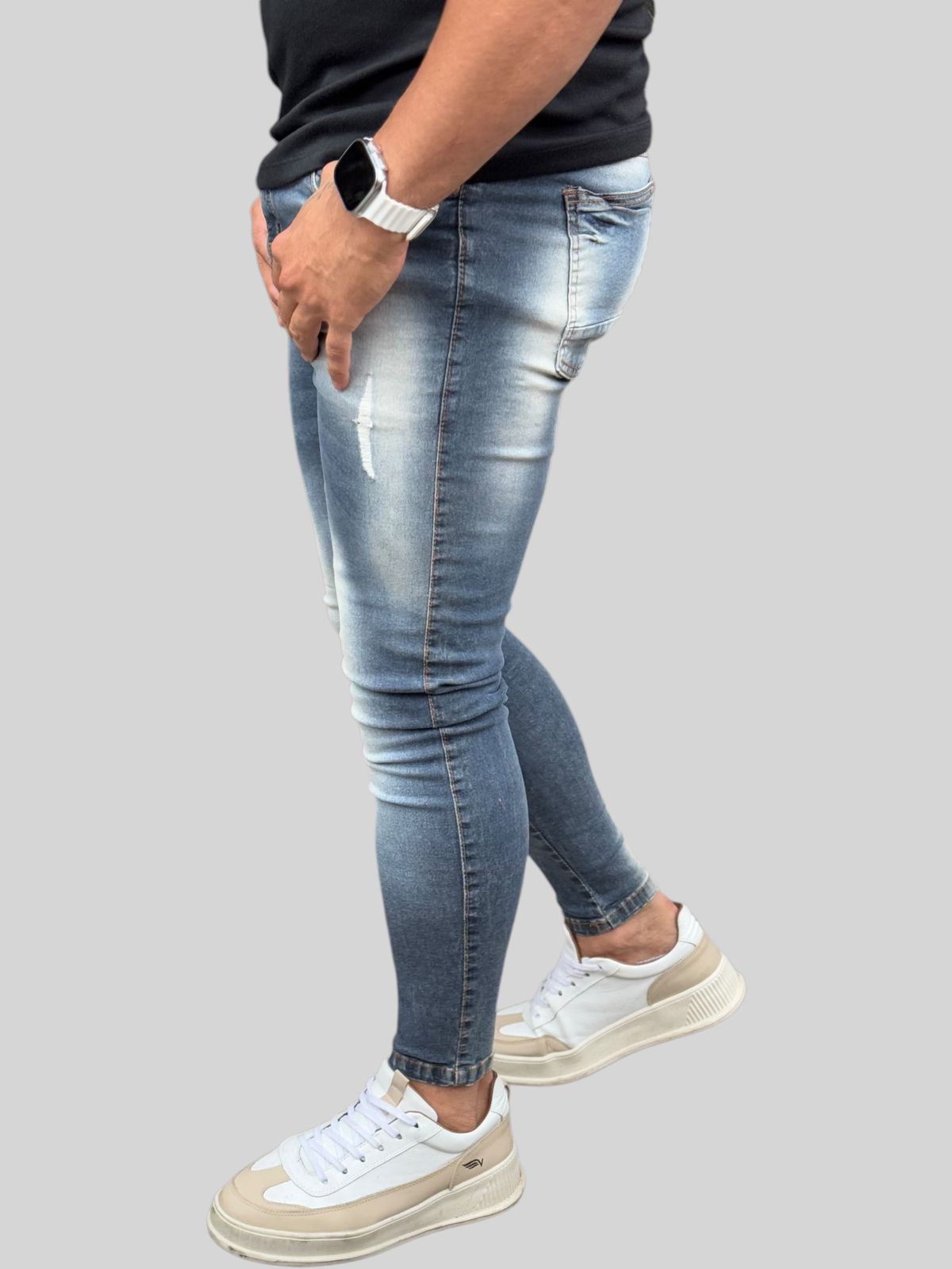 Calça Jeans Puido